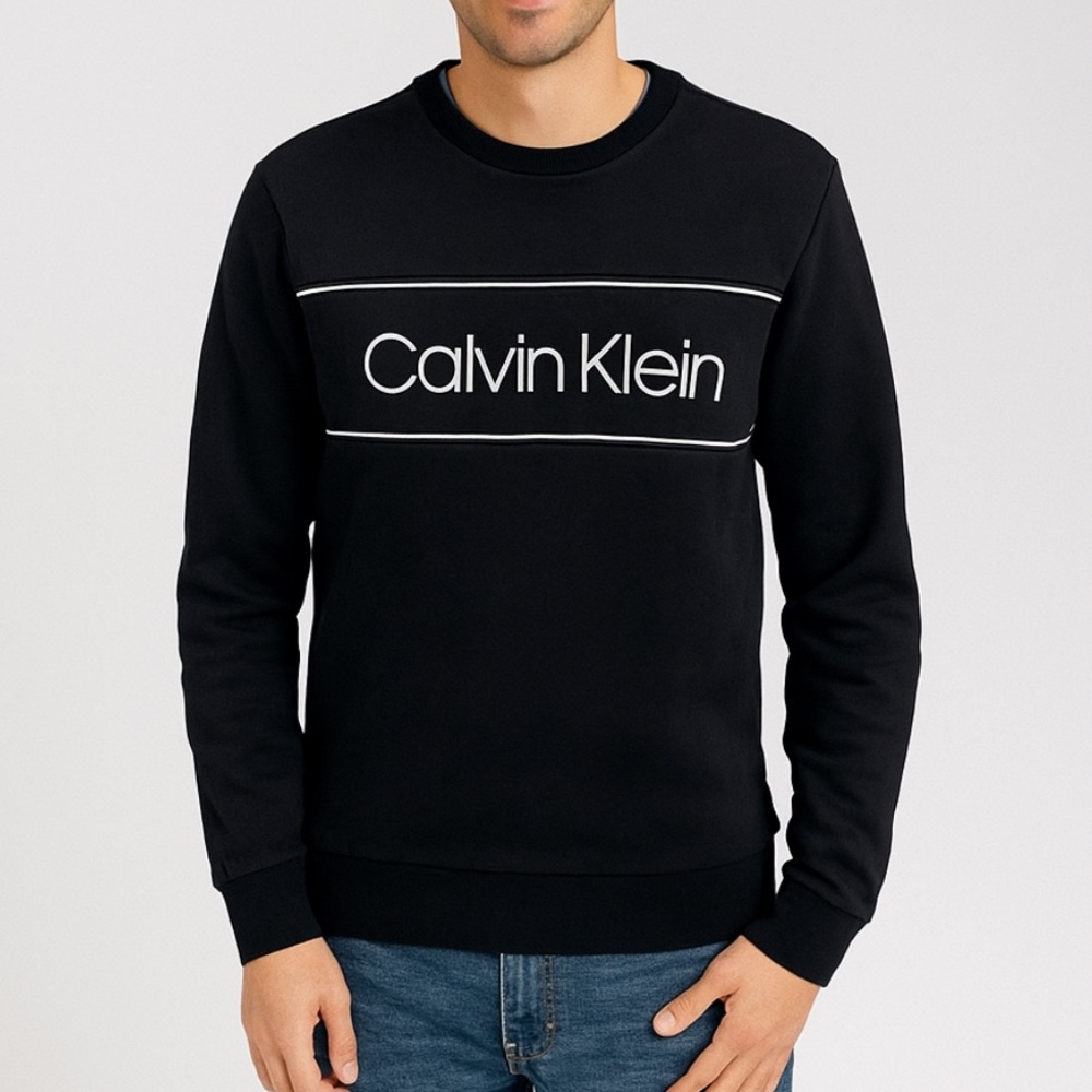 Calvin Klein Black Crewneck